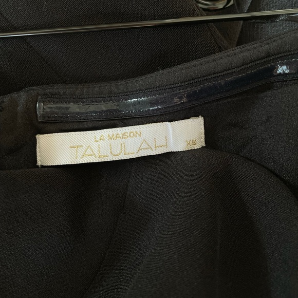Brand New Black TALULAH Dress Size XS - Picture 3 of 6